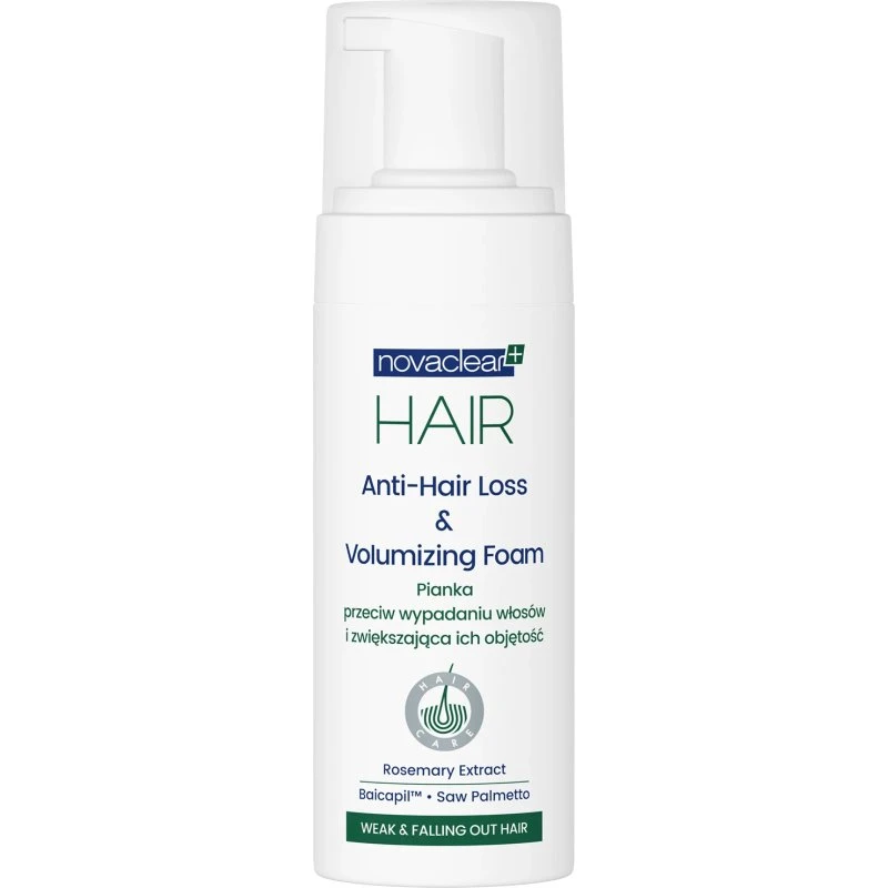 Novaclear Hair Anti-Hair Loss & Volumizing Foam, 150 ml