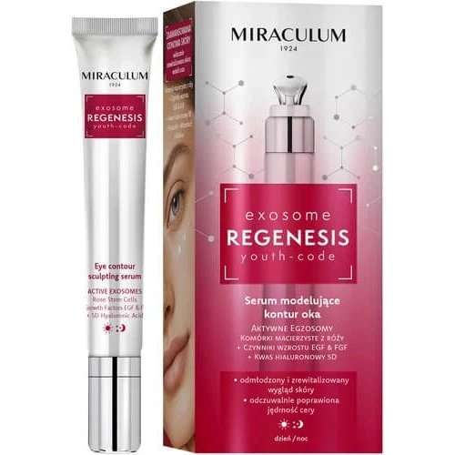 Miraculum Exosome Regenesis Serum für die Augenkontur, 20 ml