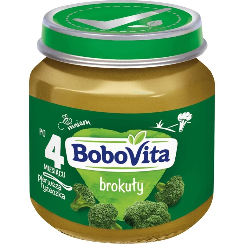 BoboVita Lunch Brokkoli Babybrei ab 4 Monaten, 125 g