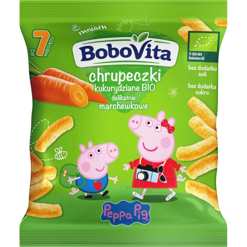 BoboVita Bio Maischips Karotte, 20g, ab 7 Monaten
