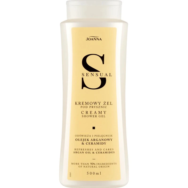 Joanna Sensual Creme-Gel Duschgel mit Arganöl, 500 ml