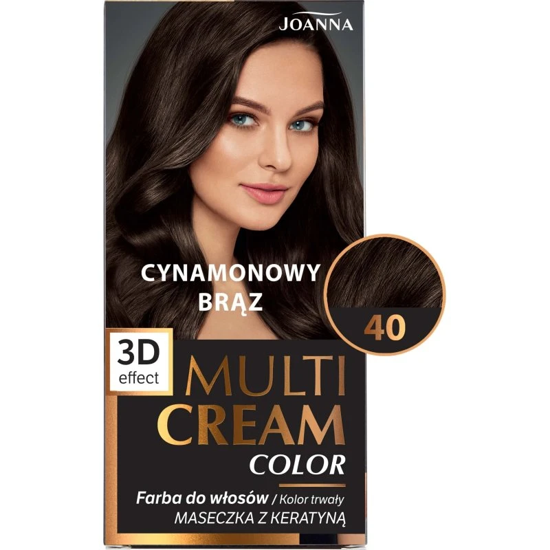Joanna Multi Cream Color 40 Zimtbraun Haarfarbe