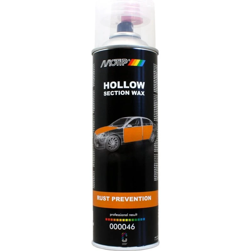 Motip Hohlraumversiegelung Spray 500ml weiß transparent