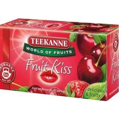 Teekanne Fruchtkuss-Tee, 20 x 2,5 g