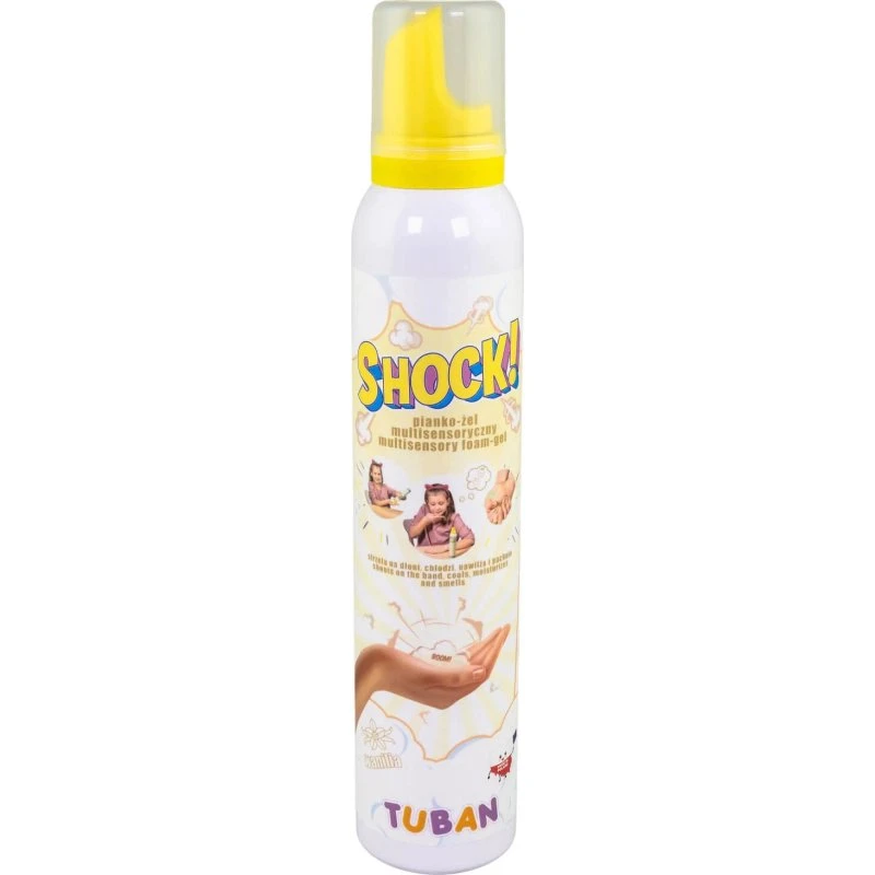 SHOCK! Multisensorisches schäumendes Gel - Vanilla, 200 ml