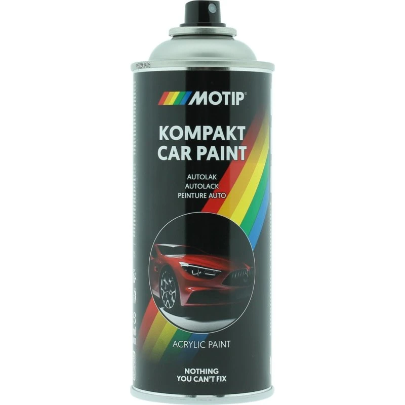 MoTip Autolack Acryl 51021 Schwarz Metallic 400 ml