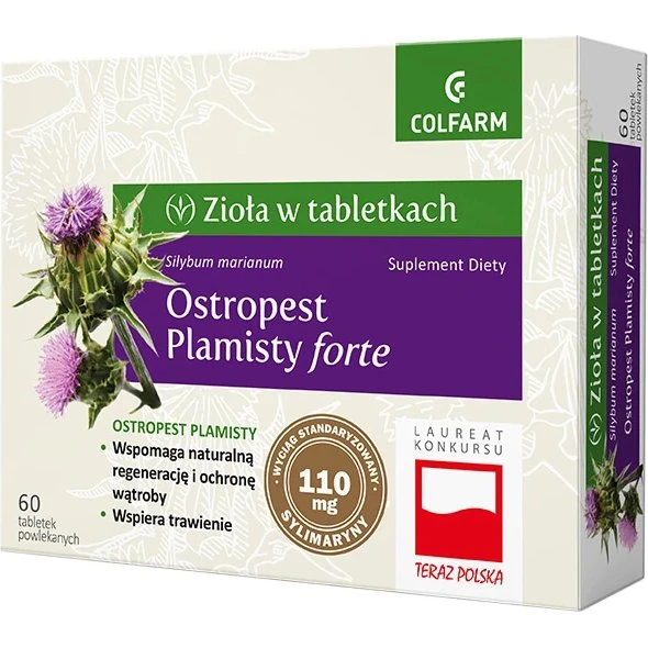 Colfarm Milk Thistle Forte Mariendistel-Extrakt 60 Filmtabletten