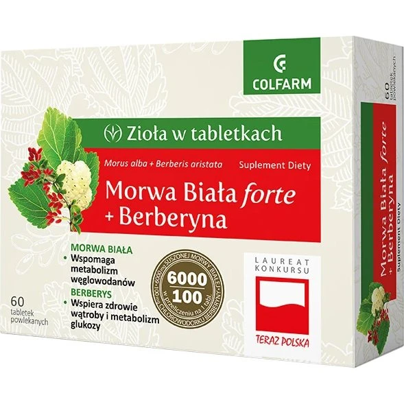 Herbs Mulberry White Forte + Berberin, 60 Filmtabletten