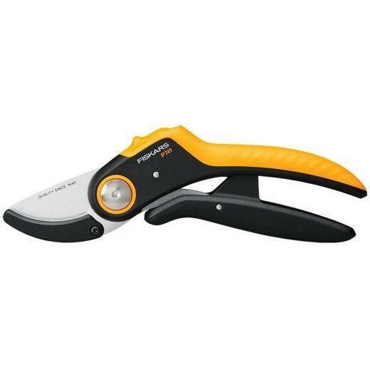 Fiskars Plus PowerLever Amboss-Gartenschere P741