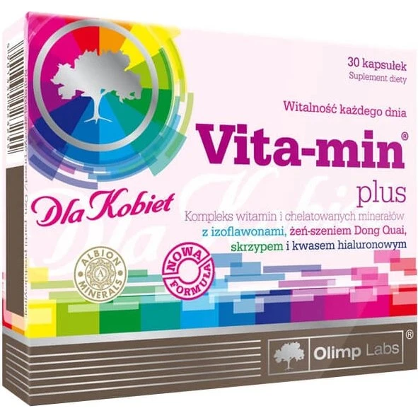 Olimp Vita-Min Plus für Frauen, 30 Kapseln
