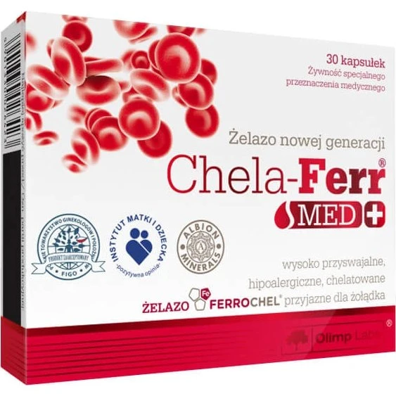 Olimp Chela-Ferr Med Eisen 30 mg - 30 Kapseln