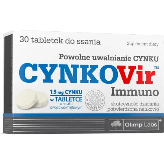 Olimp CynkoVir Immuno Zink 15 mg - 30 Lutschtabletten