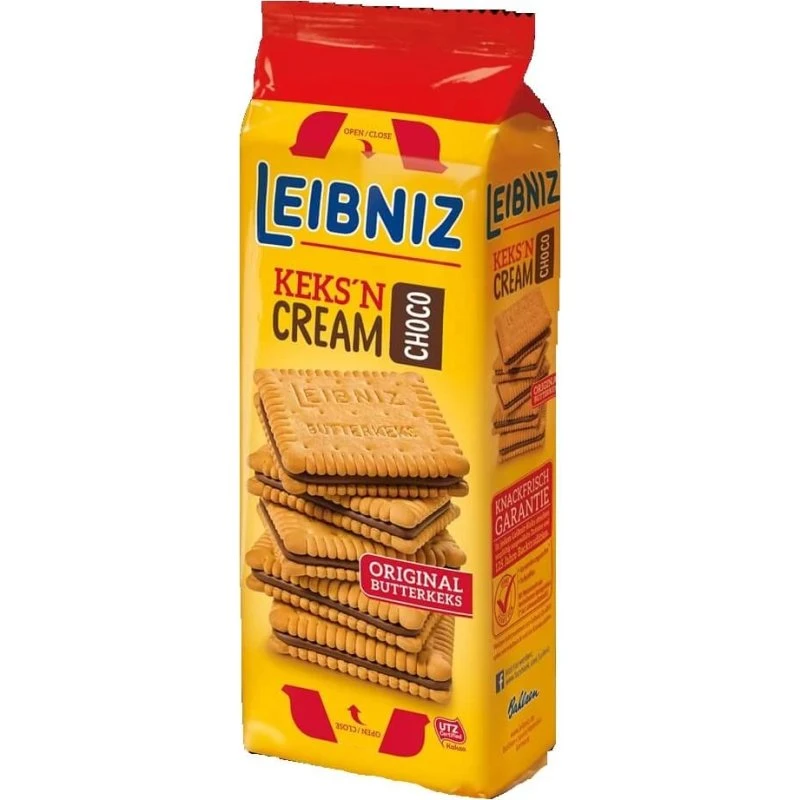 Leibniz Keks'n Sahnekekse mit Schokoladencreme, 190 g