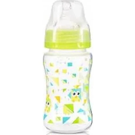 BabyOno Weithalsflasche 240 ml mit Anti-Kolik-Sauger