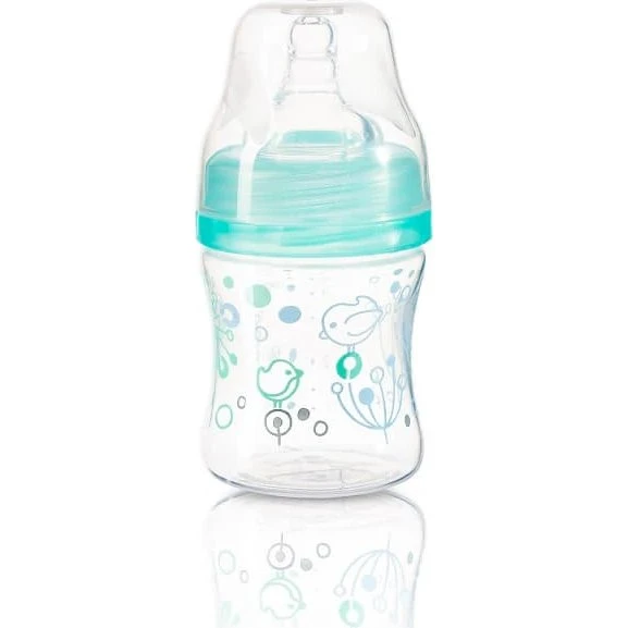 Babyono Babyflasche mit weitem Hals, 120 ml