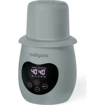 Babyono Elektrischer Flaschenwärmer & Sterilisator, Grau