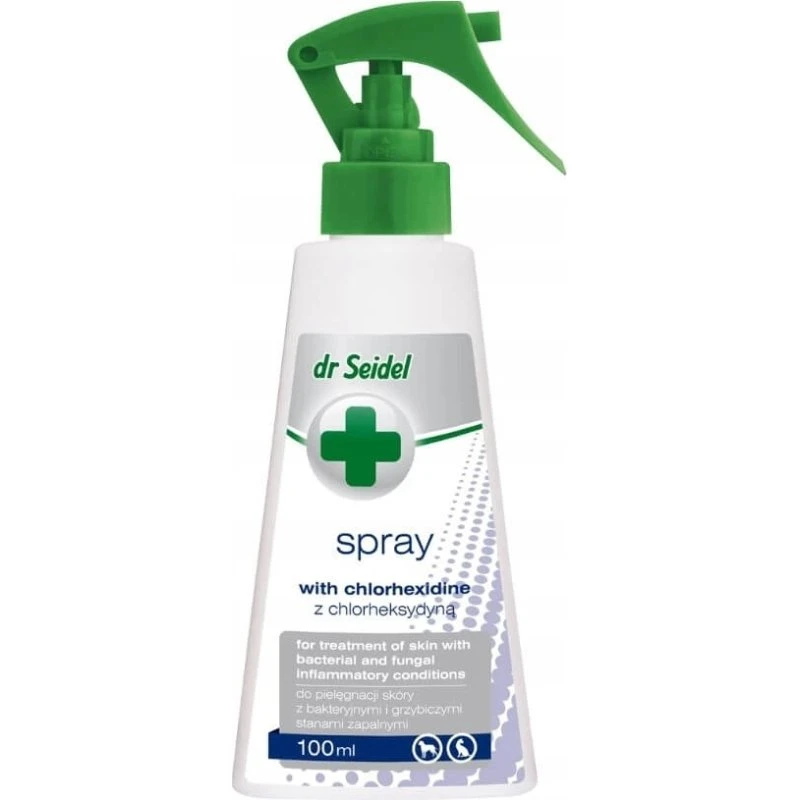 MSPRAY Chlorhexidin-Hautspray 100ml zur Wundpflege für Tiere