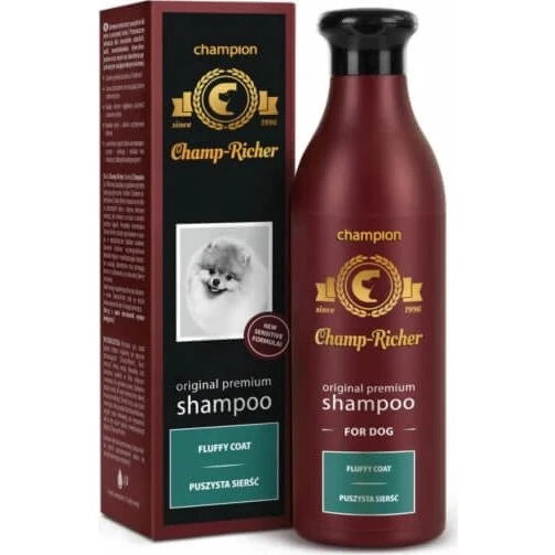 CHAMP RICHER Shampoo für Hunde mit Coal Coat, 250 ml