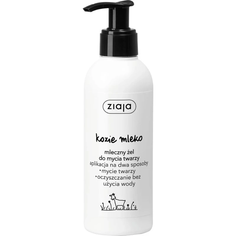 Ziaja Ziegenmilch Milchiges Gesichtsreinigungsgel, 200 ml