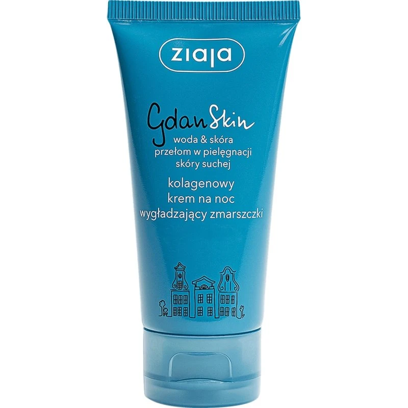 Ziaja Gdanskin Nachtcreme mit Kollagen, 50ml