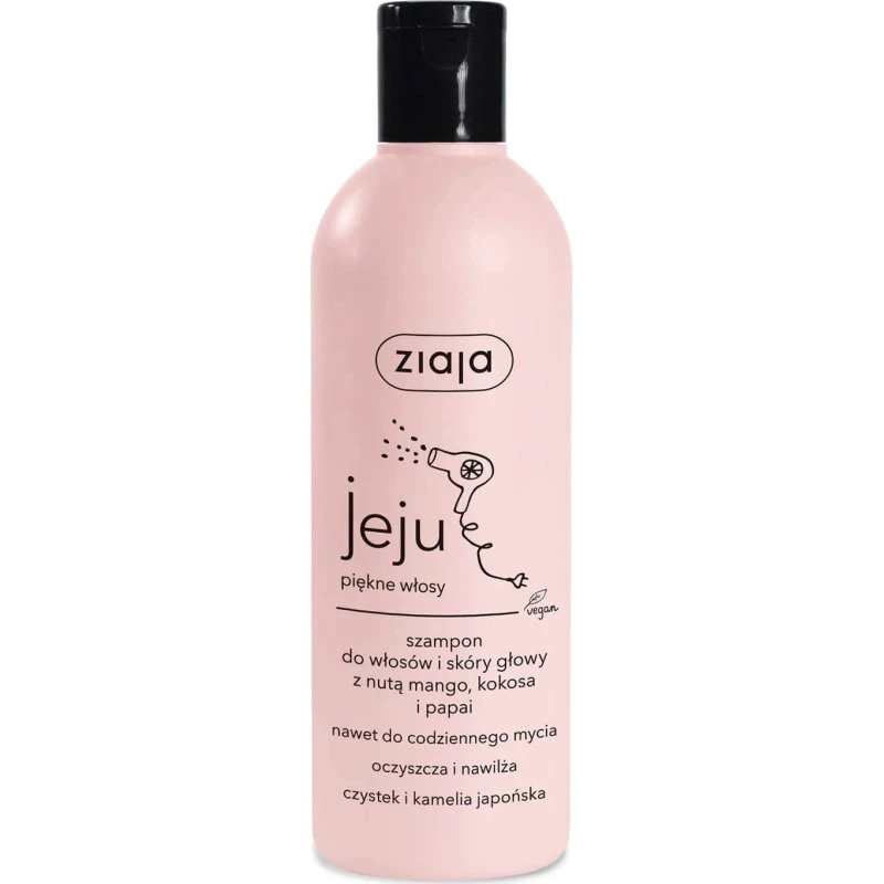 Ziaja Jeju Shampoo für Haar und Kopfhaut, 300 ml