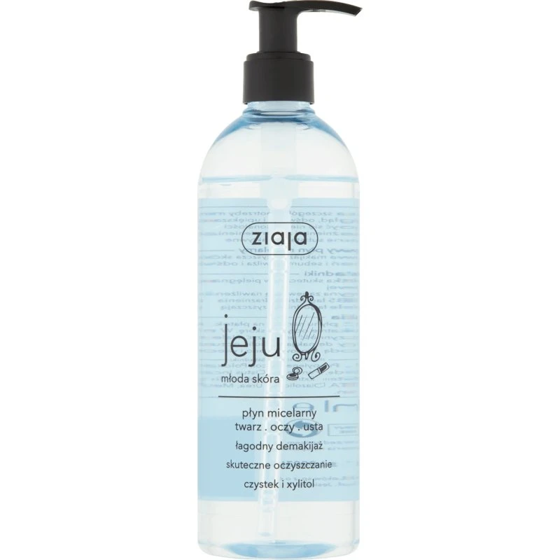 Ziaja Jeju Micellar Water 390 ml - Sanfte Reinigung & Make-up Entferner