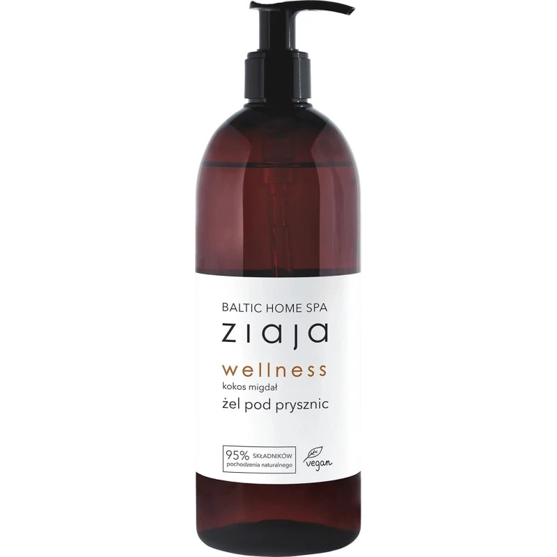 Ziaja Baltic Home Spa Wellness Duschgel, Mandel & Kokosnuss, 500 ml