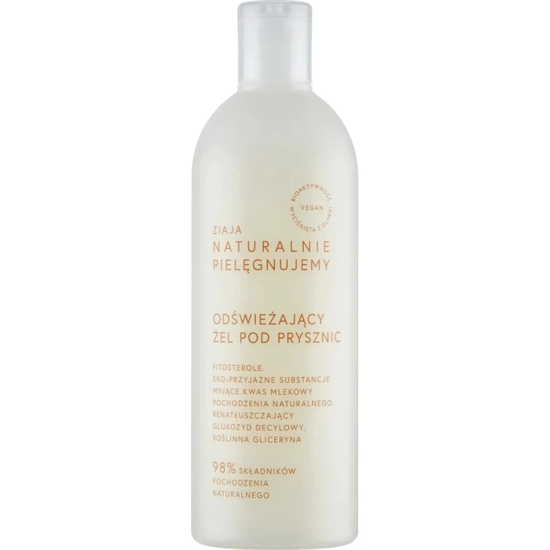 Ziaja Erfrischendes Duschgel für natürliche Pflege, 400 ml