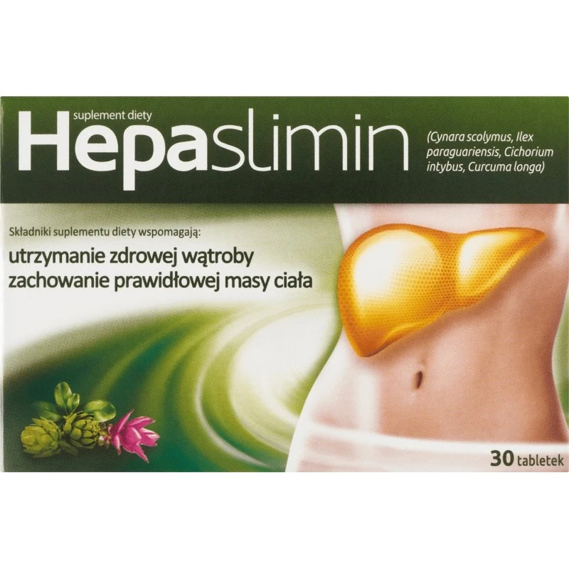 Aflofarm Hepaslimin, 30 Tabletten zur Leberunterstützung