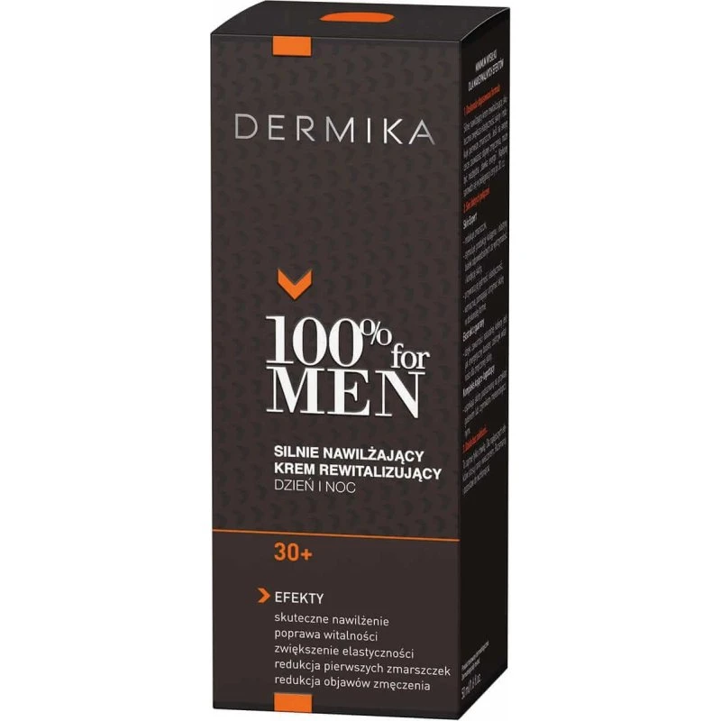 Dermika 100% For Men 30+ Tages- und Nachtcreme, 50 ml