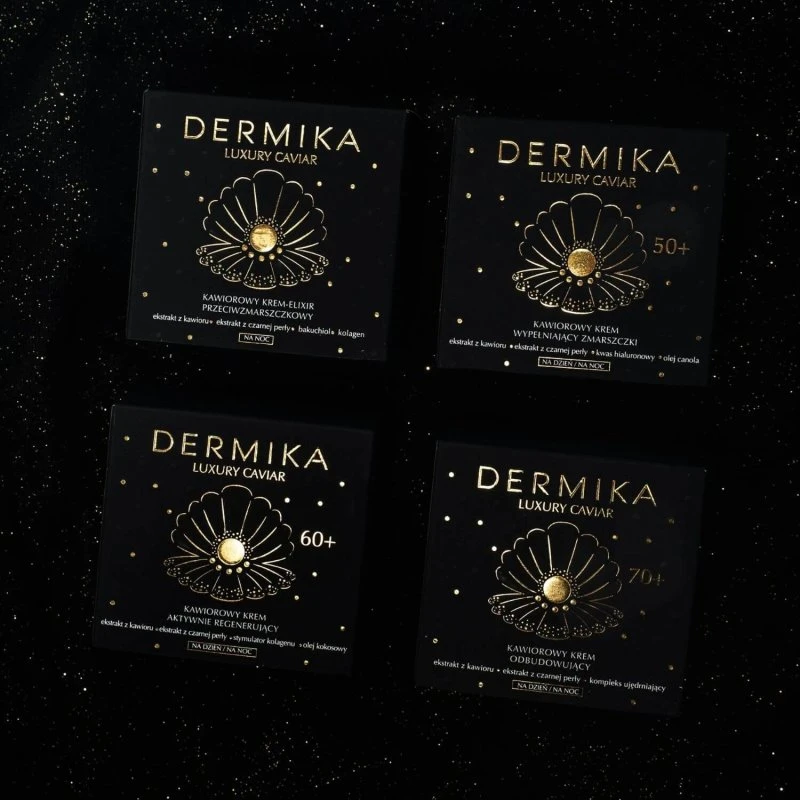 Dermika Luxus Kaviar Anti-Aging Gesichtscreme, 50 ml