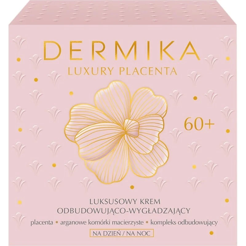 Dermika Luxury Placenta 60+ Aufbauende & glättende Creme, 50 ml