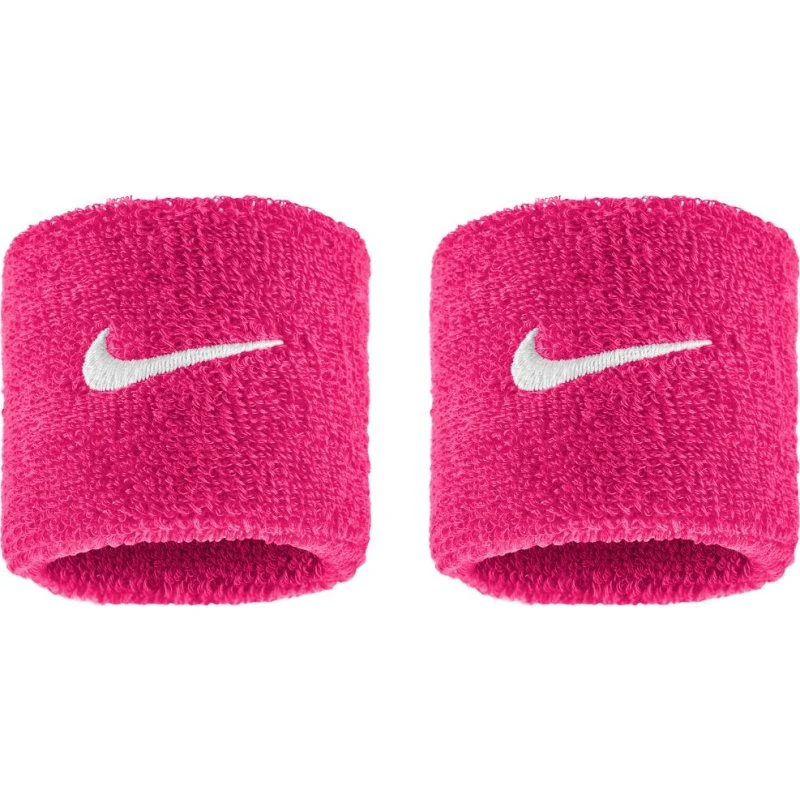 Nike Swoosh Classic Wristbands 2er-Pack Pink/Weiß