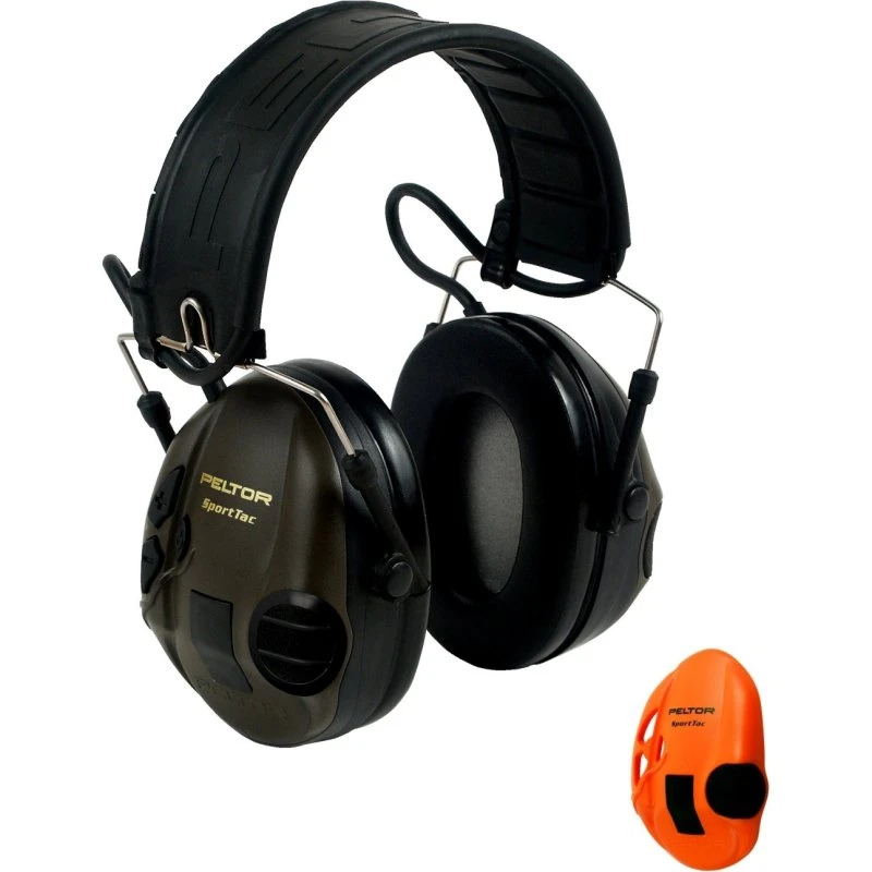 3M PELTOR SportTac MT16H210F-478-GN Elektronischer Gehörschutz Grün/Orange