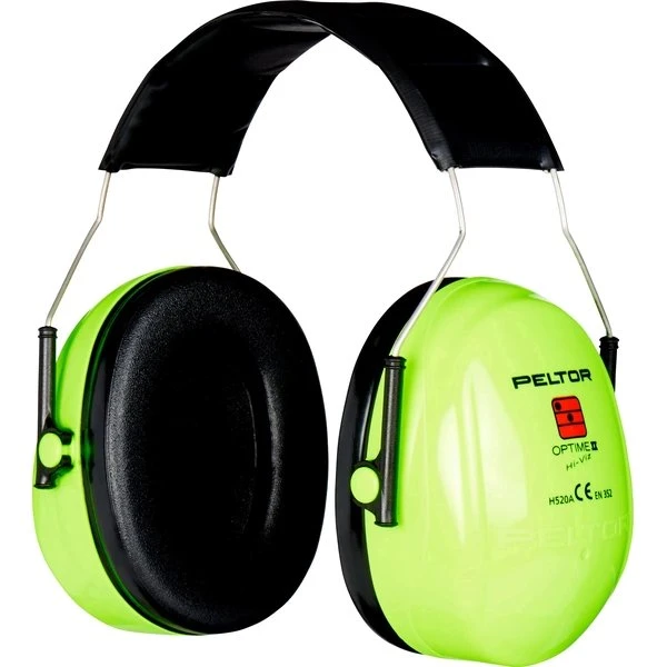 3M Peltor Optime II H520AV, 31 dB, Hi-Viz Gelb/Schwarz