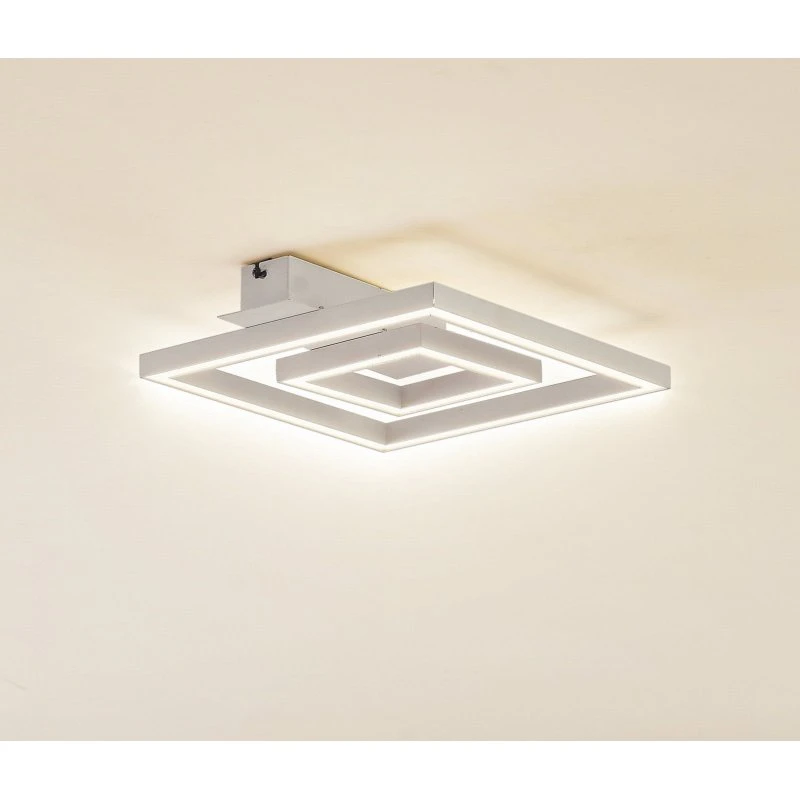 Lindby Madamo LED-Deckenleuchte Weiß, 30 cm, 3000K