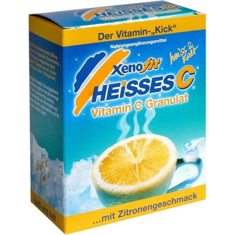 Xenofit Vitamin C Granulat Heißes C Beutel 10x9 g
