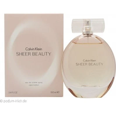 Calvin Klein Sheer Eau de Toilette 100 ml