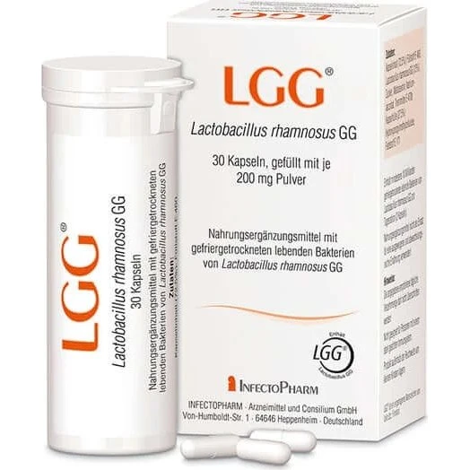 LGG Probiotika - 30 Kapseln zur Unterstützung der Darmflora