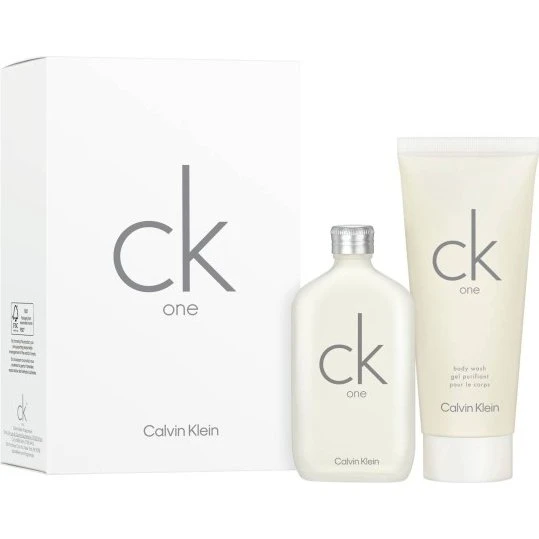 Calvin Klein CK One Eau de Toilette Set 50 ml + Duschgel 100 ml