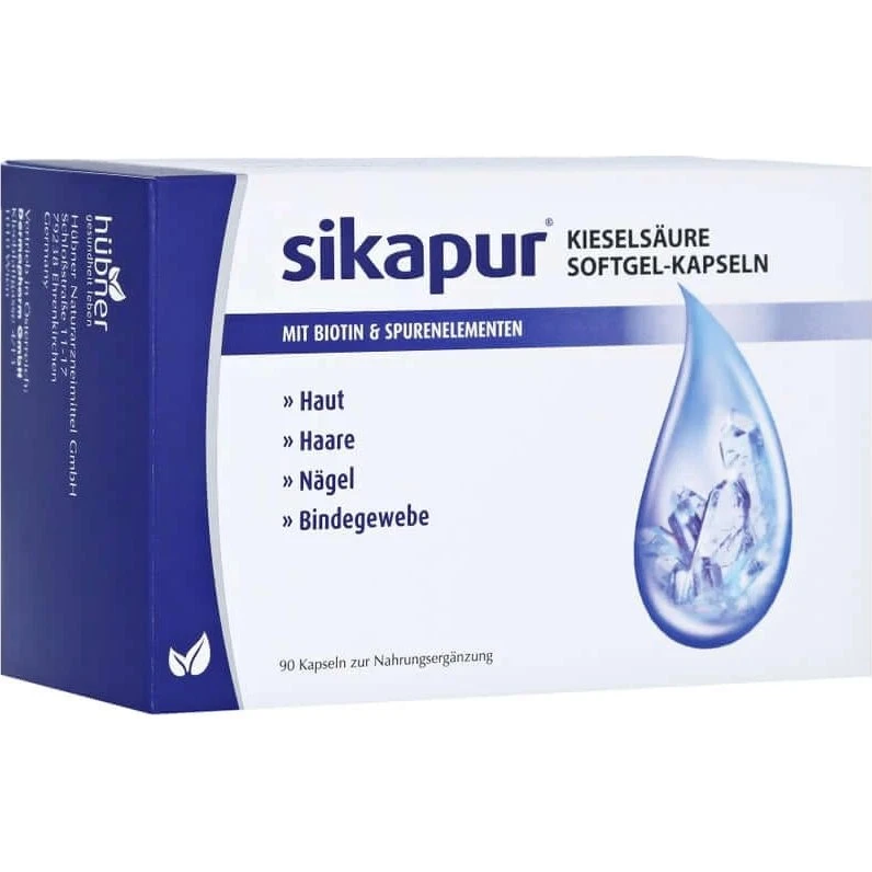 sikapur Kieselsäure Softgel-Kapseln, 90 Stück