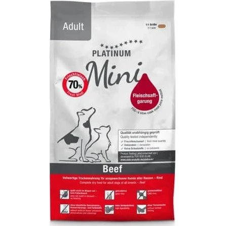 Platinum Mini Adult Dog Rind, 900 g