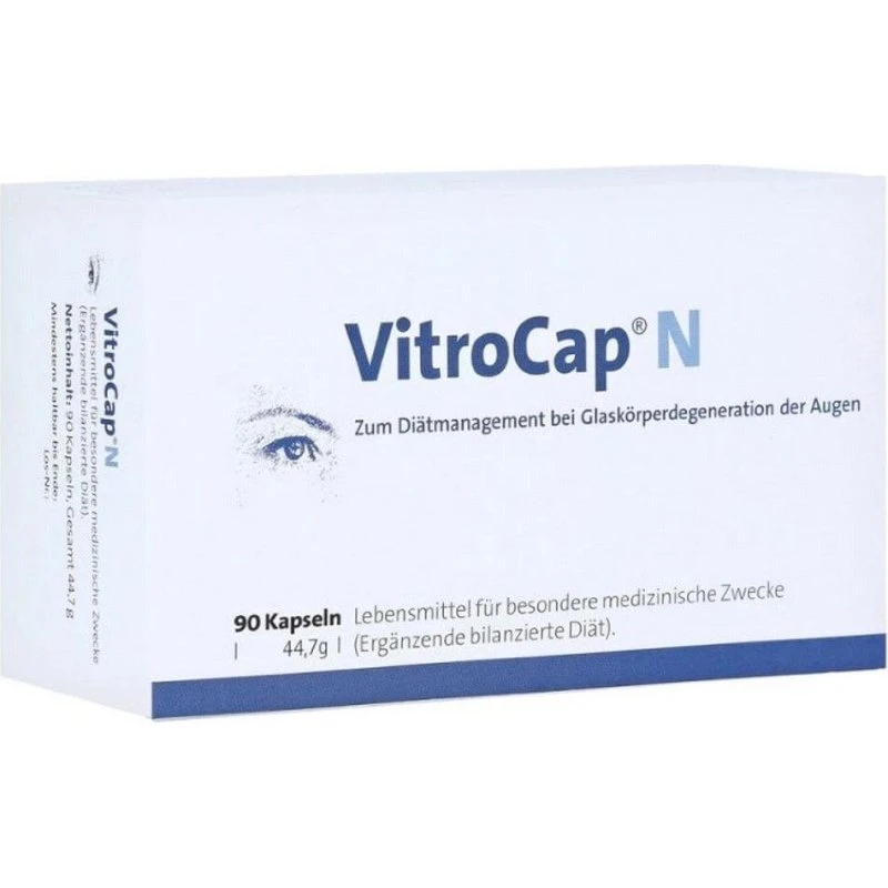 VitroCap®N 90 Kapseln - Nahrungsergänzung zur Unterstützung der Sehkraft