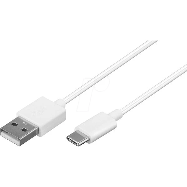 Goobay USB-C Kabel 0,5 m weiß