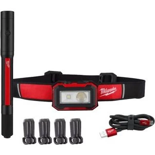 Milwaukee IR HL450PL250 Akku-Arbeitsleuchten Set