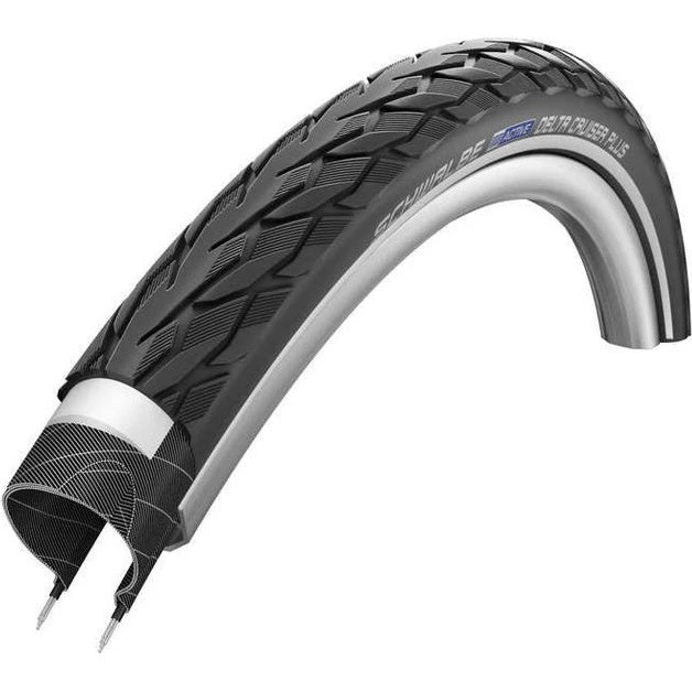 Schwalbe Delta Cruiser Plus 28 x 1.10 schwarz mit Reflex