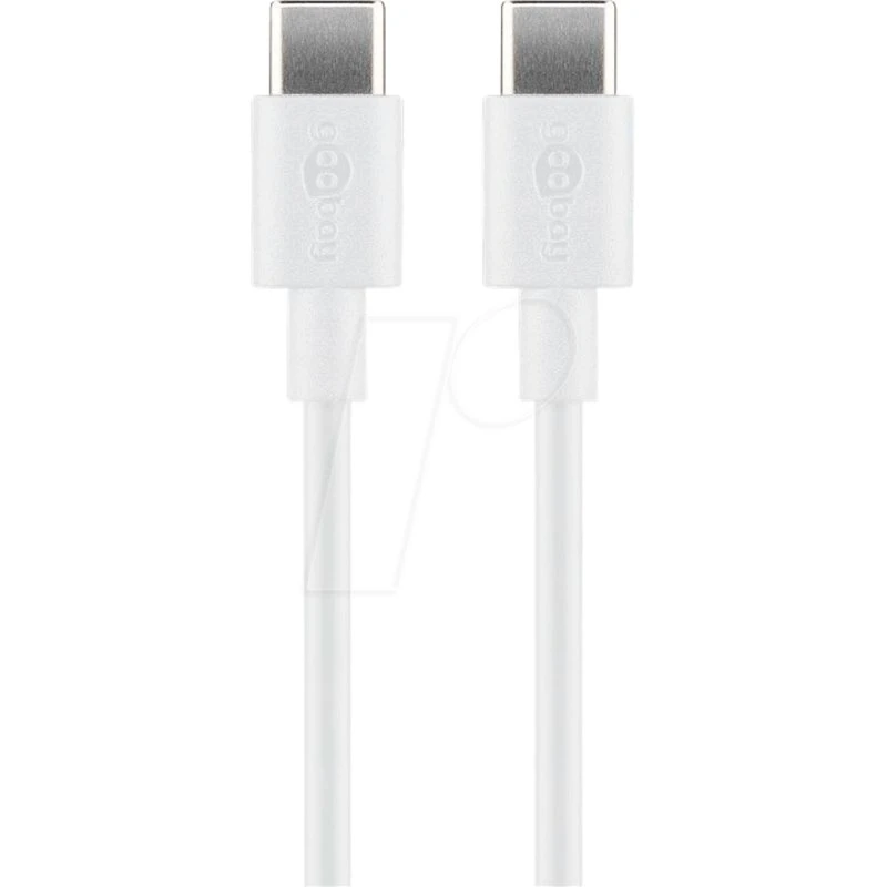 Goobay 66315 USB-C Ladekabel 0,5 m weiß