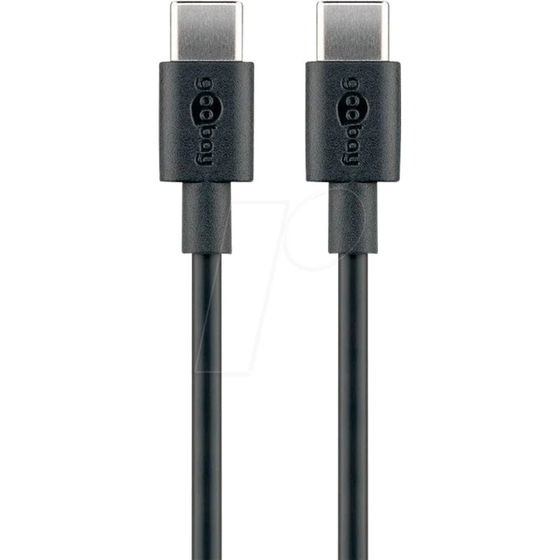 Goobay 66316 USB-C Ladekabel 0,5 m schwarz