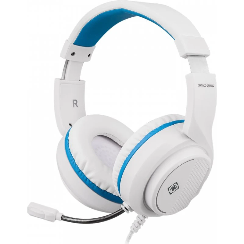 DELTACO GAMING GAM-127-W PS5 Gaming-Headset Weiß