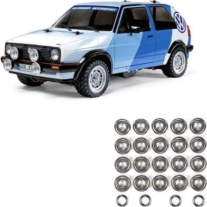 Tamiya 58714 1:10 RC VW Golf II GTI 16V Rally MF-01X